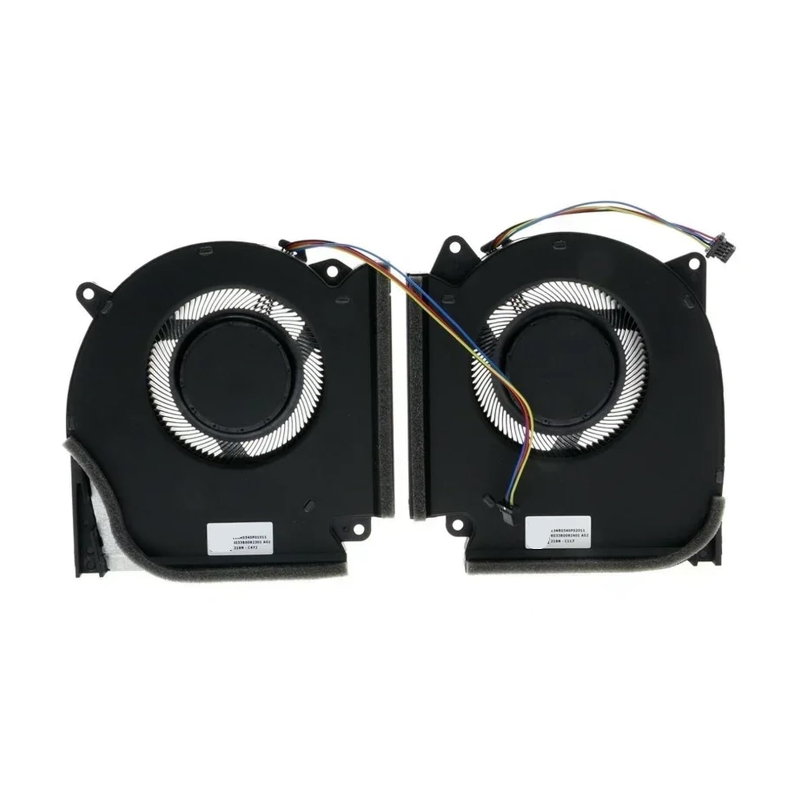 Wymiana wentylatora procesora/GPU Laptop kompatybilny z ROG Strix G533Q G513QR G713QR G733QS 12V 1A DFSCK22D058830 DFSCM227163927(GPU FAN)