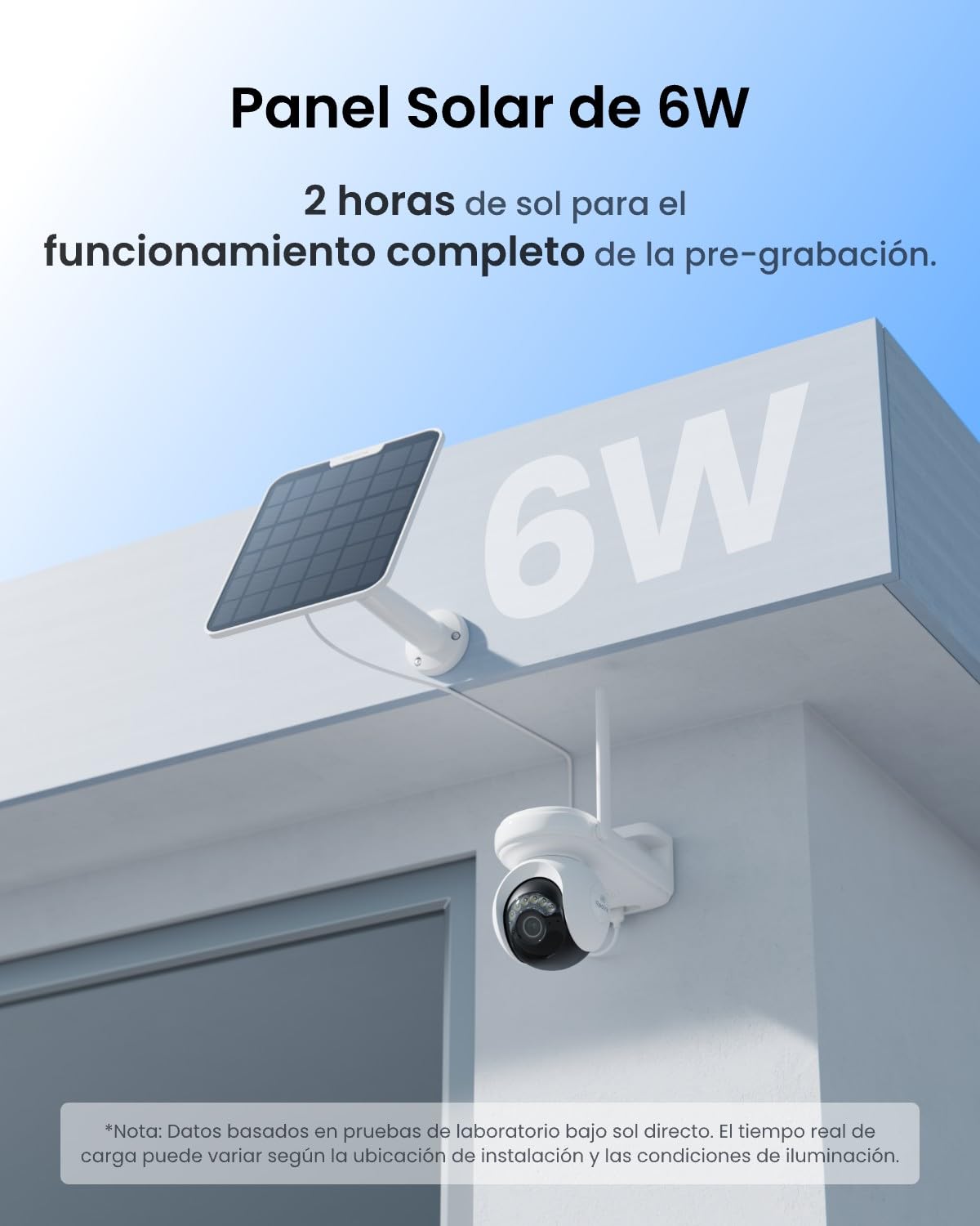 Reolink Altas PT Ultra, 4K Camara Vigilancia Exterior Solar, Batería Recargable de 20000 mAh, Visión Nocturna ColorX, Vigilancia de 360° con Seguimiento Automático, 8MP PT Cámara con Wi-Fi 6