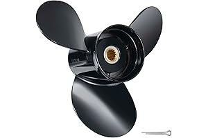 OEM Upgrade 13.2x19 Aluminum Boat Propeller for BRP Johnson Evinrude OMC Stern Drives