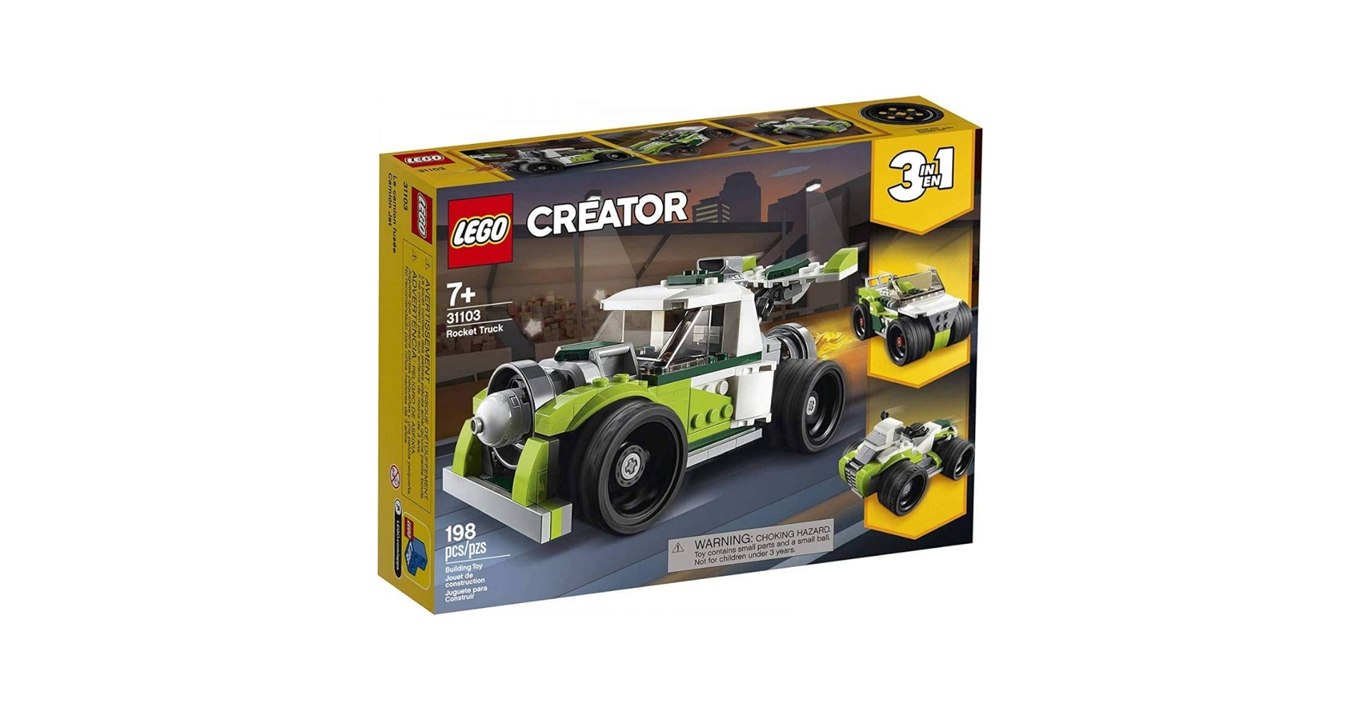 むぎちょこ Amazon.com: LEGO Creator 3in1 Rocket Truck 31103 Building Kit