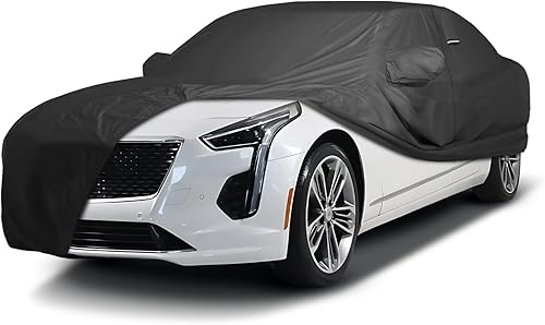 Miniatura 202 de iCarCover Funda de coche prémium para Cadillac Fleetwood 1954-1988, resistente, impermeable, para todo tipo de clima, ajuste personalizado