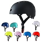 Bike Helmet 3 Sizes for Teenager Kids Youth Adults,Bavilk Skateboard Helmet Adjustable Multi-Sport Bicycle Cycling Scooter Roller Skate Inline Skating Rollerblading for Girls Boys Women Men Teen