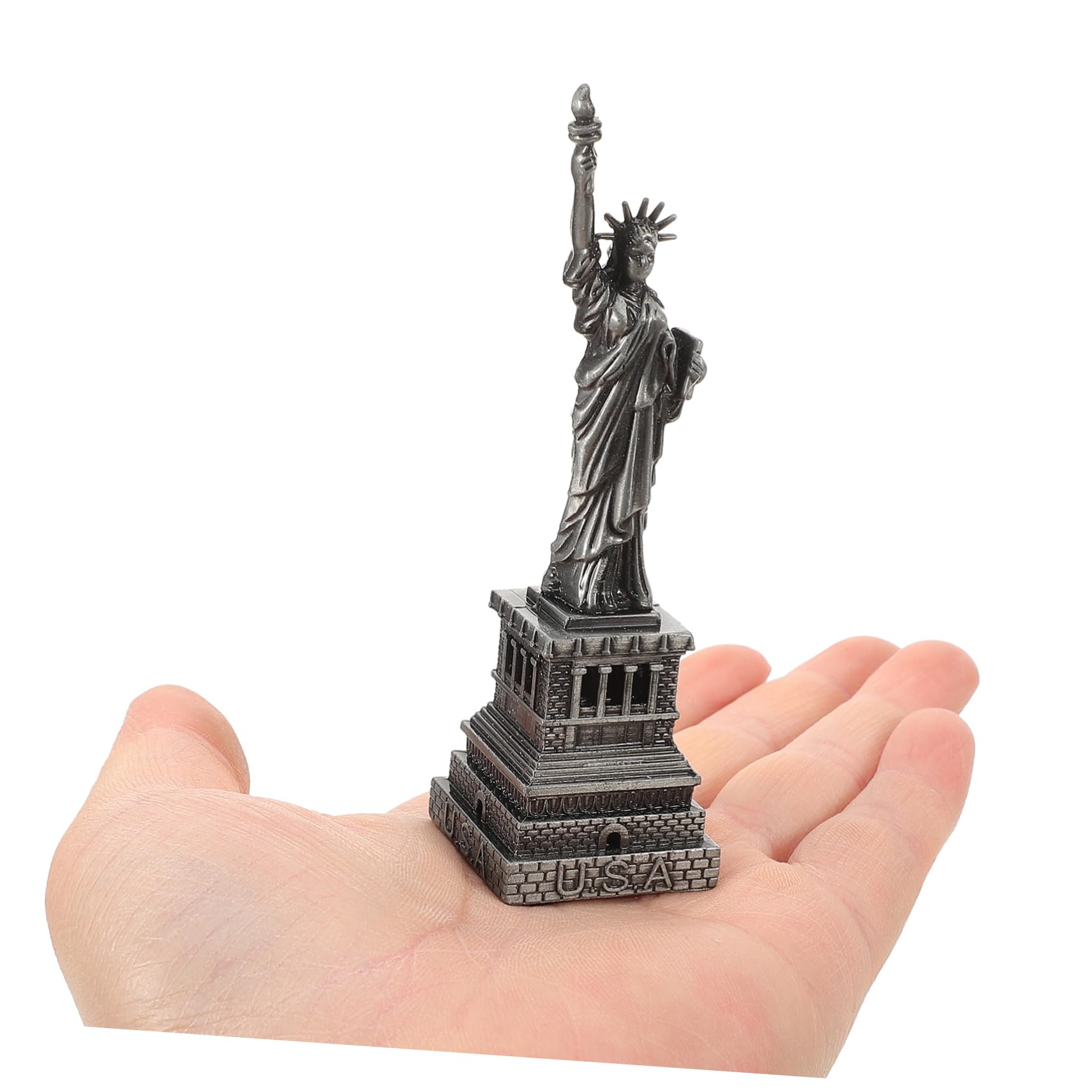 Alipis 5stücke Statue of Figurine Metall Als Souvenir Für Schreibtisch Und Detailreiche Dekoration Leicht Und Tragbar Für Touristen Und Sammler