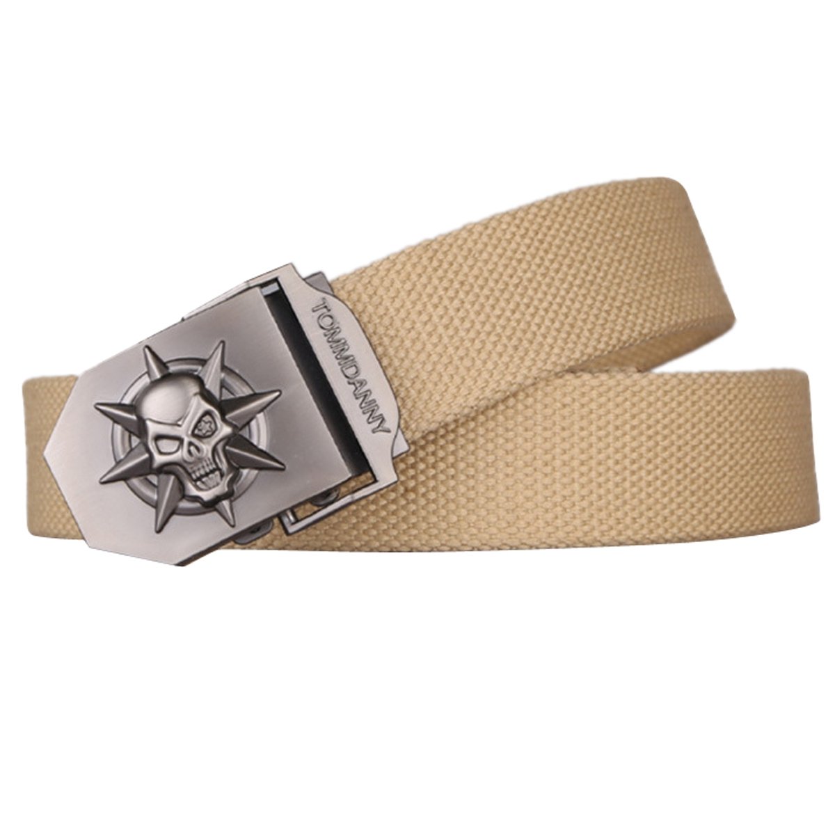 INITOO Belts for Men, Canvas Work Belts, Adjustable Nylon Fabric Golf Belt, Breathable Belts, Military Belts, Unisex Breathable Belt Suitable for Work and Travel