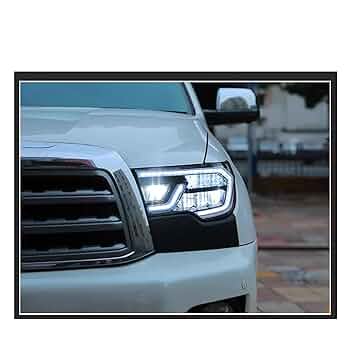 セコイア　ベッドライト Amazon | セコイア 2008-2021 LED ヘッドライトタンドラ 2007