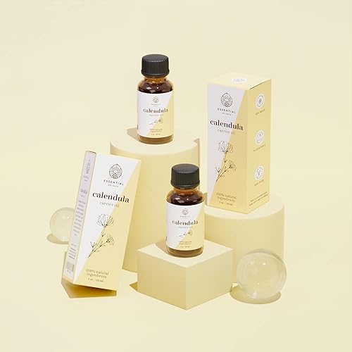 Miniatura 6 de Aceite de caléndula  Aceite portador de primera calidad  Nutritivo para la piel, la cara, el cuerpo, la revitalización del cabello  Hidratante,