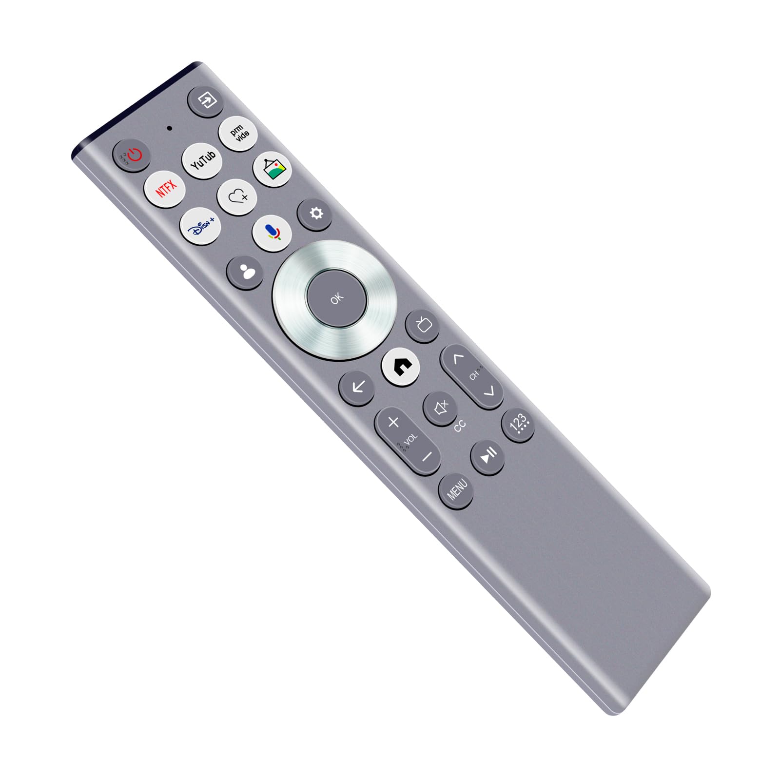 ERF6G80H Telecomando di ricambio vocale -ALLIMITY- Adatto per Hisense Vision HDR Smart TV 2024 Modello S7N Canvas Series TV ERF6G80H Telecomando ERF6G80H 55S7N