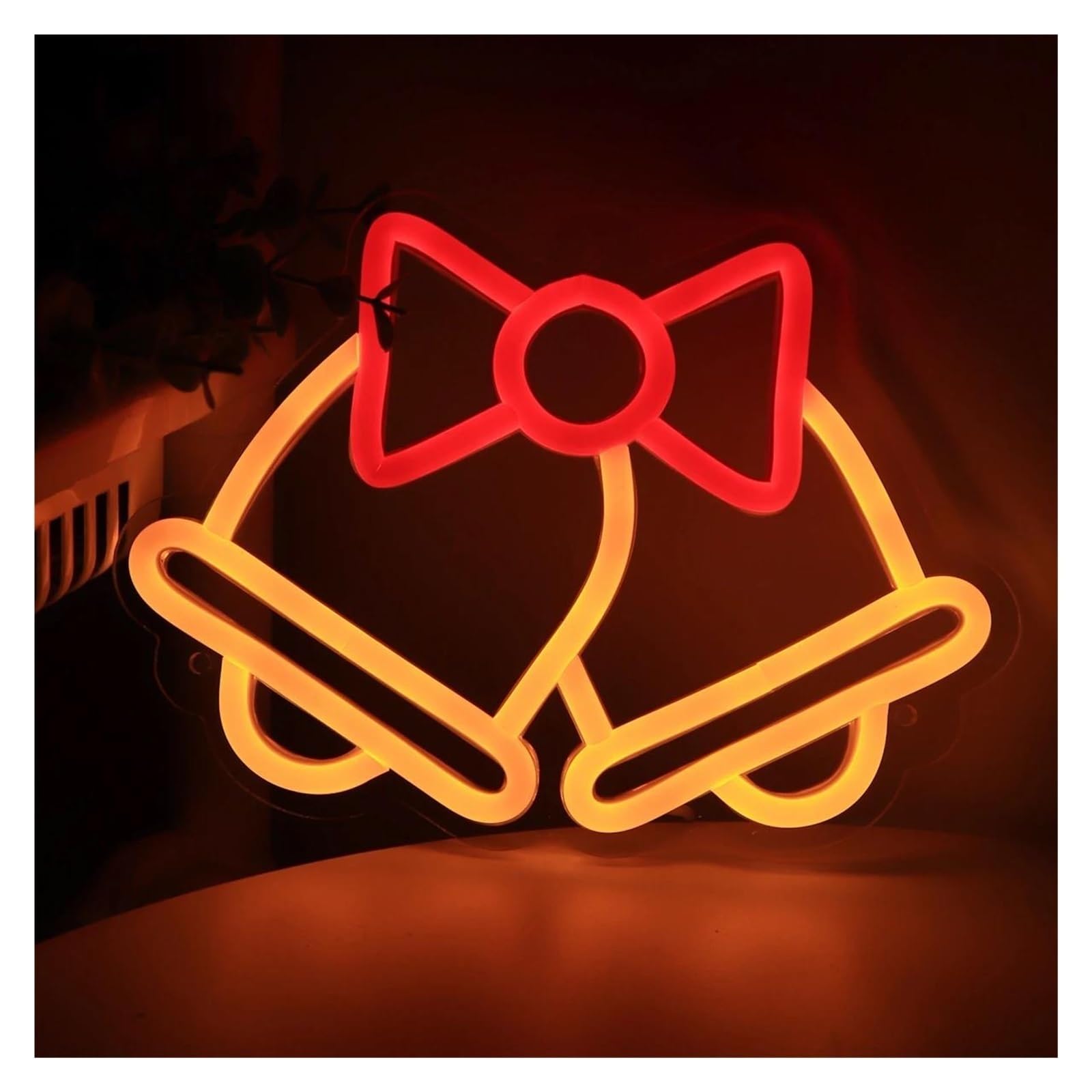Rynzo luci al neon per feste Doppie campane per insegne al per neon per alimentazione per USB dimmerabili per luci per