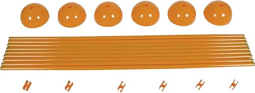 Miniatura 2 de Agility Soccer Training Adjustable Hurdles Poles Set by Trademark Innovations