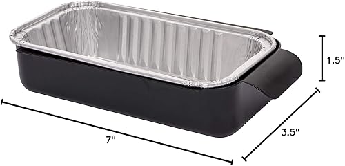 Miniatura 5 de Char-Broil 9328812P06 - Sartén de goteo desechable de aluminio, (paquete de 10), color plateado