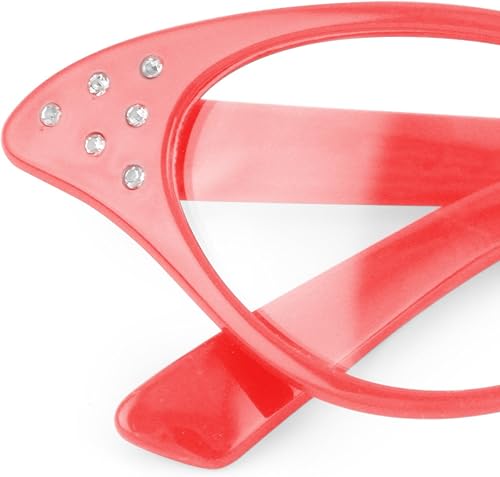 Miniatura 3 de Hip Hop 50's Shop - Gafas de diamantes de imitación para mujer