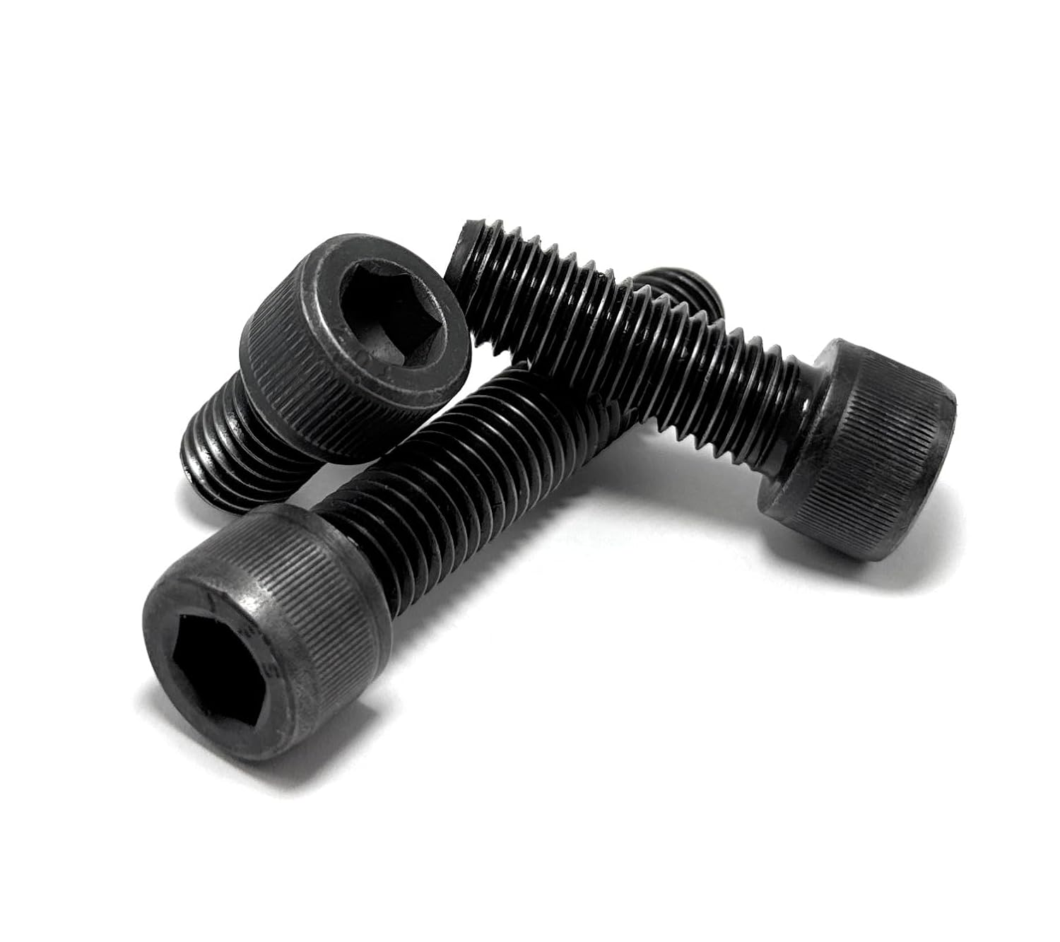 8-32 X 2 1/2 Socket Head Cap Screws Coarse Alloy Thermal Black Oxide - Pack of 25