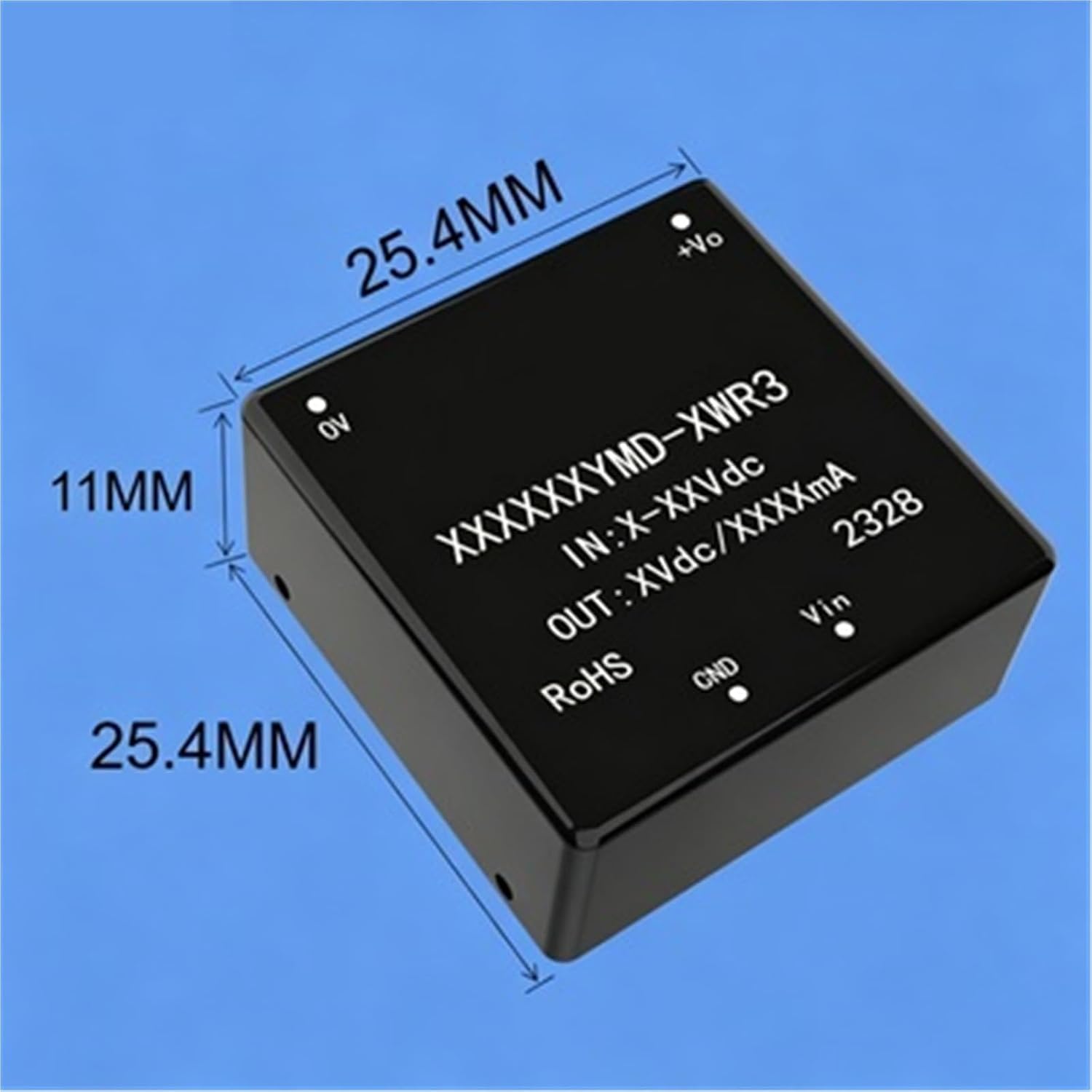 URB4812YMD-10WR3 Wide Voltage (18-75) 48 RPM 12V0.833A Step-Down Isolated DC Power Modul 1Pcs
