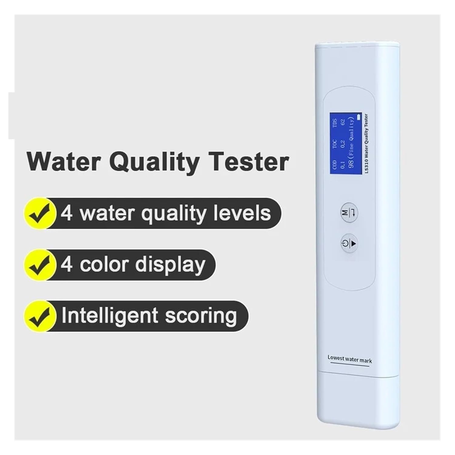 Water Detector, Digital Water Quality Testing Instruments are Used for Tap, Etc,for Drinking Water