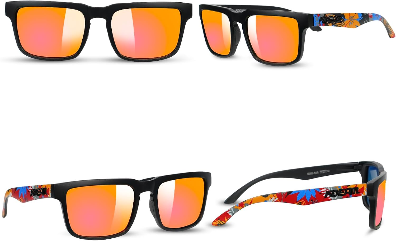 XXL Big Head Sunglasses for Men,155MM Extra Large Wide Frame image 5