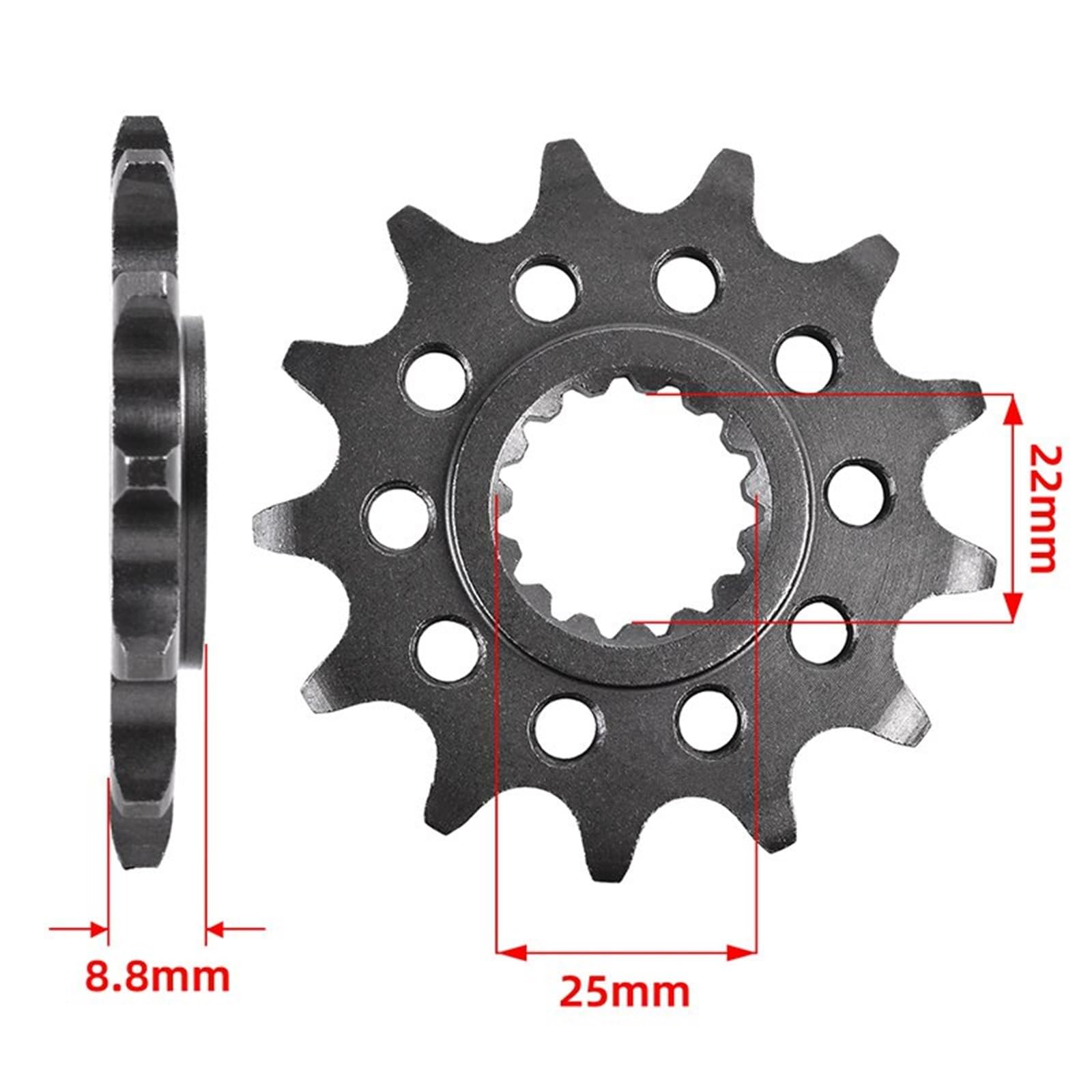Pignone di trasmissione Per Husaberg TE125 TE250 TE300 Moto Anteriore Pignoni Posteriori 20CrMnTi 520 50T 13T(Front only)