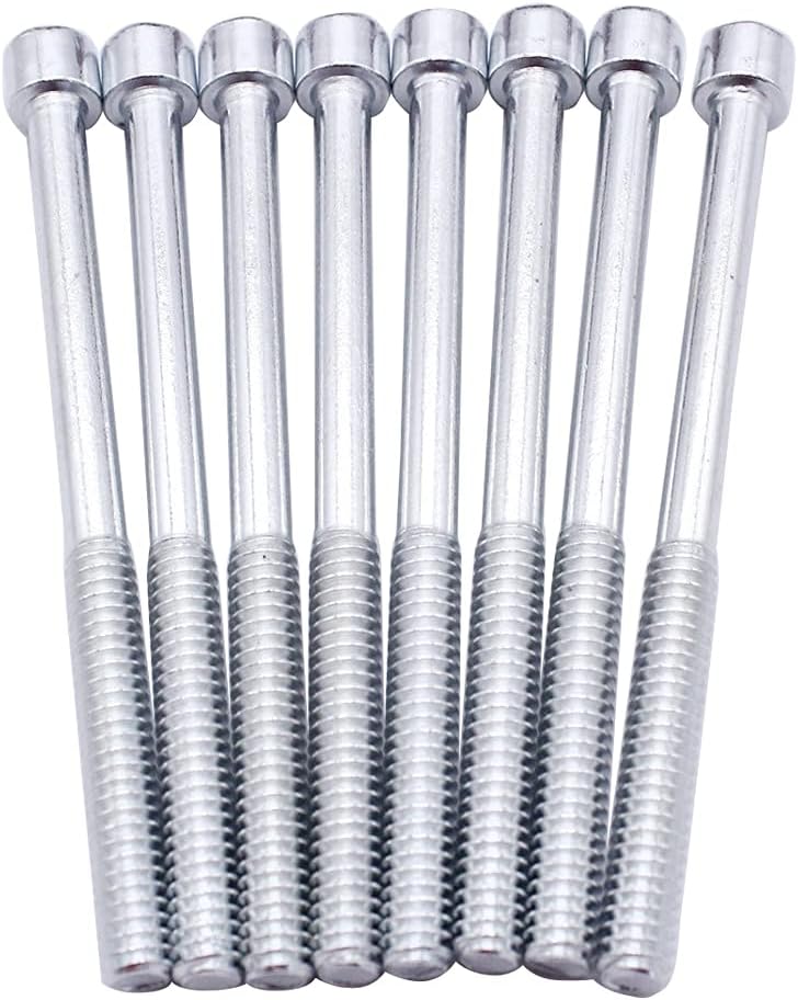 Tall Valve Covers 1/4" Billet Rail Compatible for SBC 283 302 305 327 350 383 400
