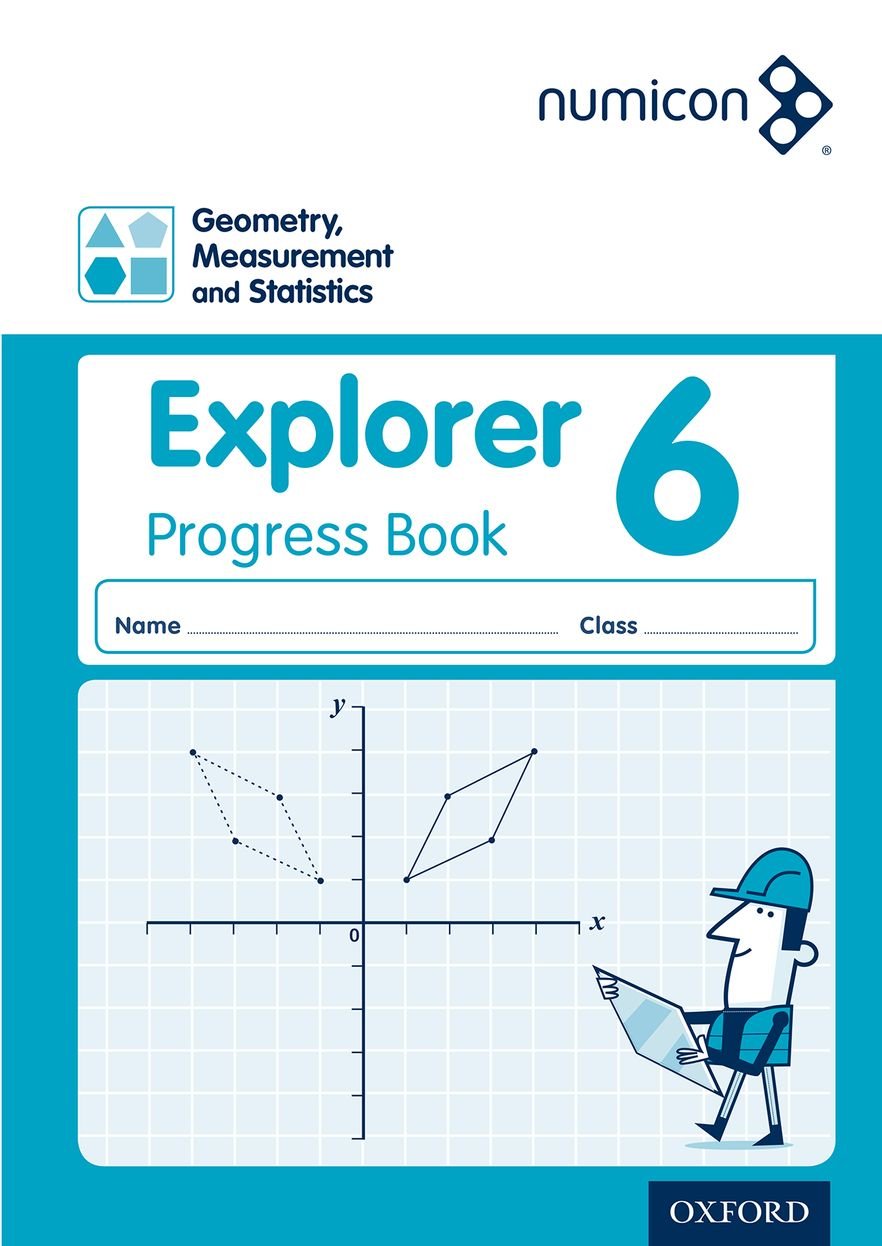 Numicon: Geometry, Measurement and Statistics 6 Explorer Progress Book6 ...