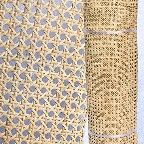 Rouleau de cannage en bambou naturel – 80 cm de large, tissu de canne pré-tissé pour meubles, sangles de chaise, armoire plafond (taille : 60 x 200 cm) – et respectueux de l'environnement