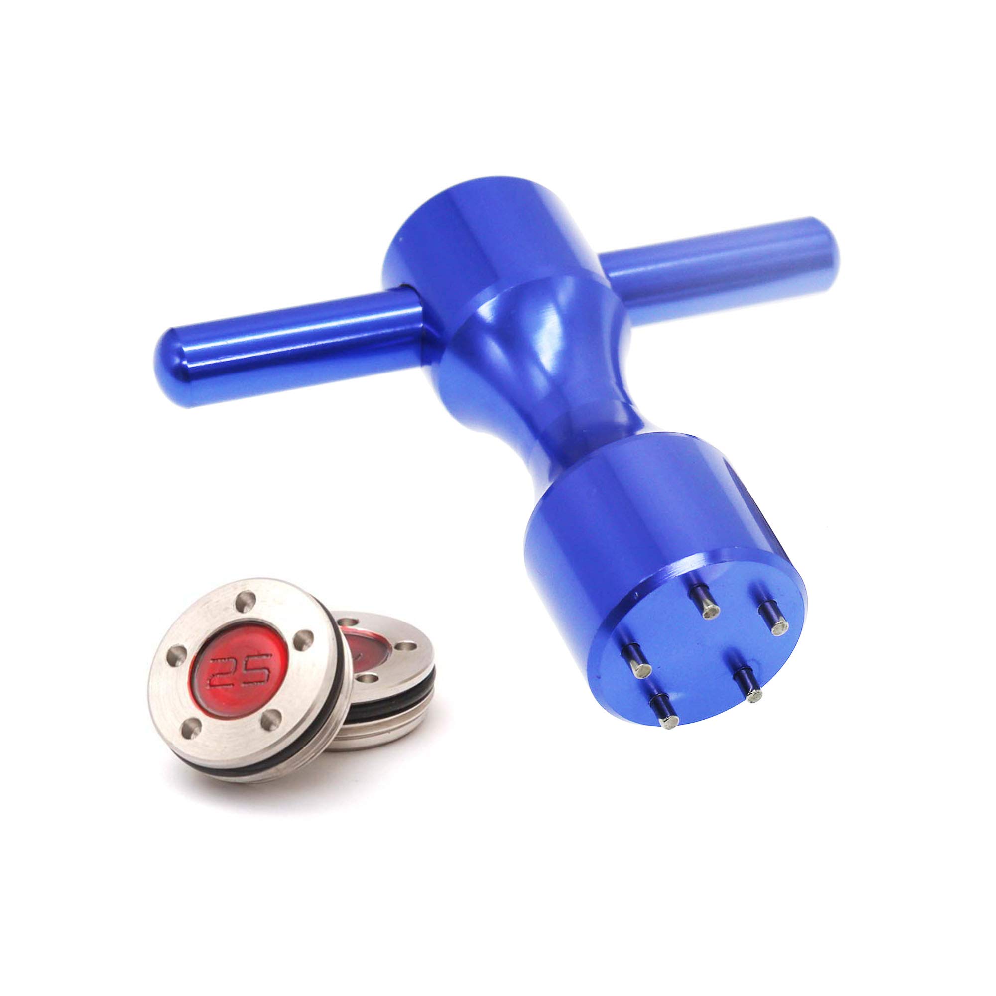 HISTAR 2 pesi da golf personalizzati da 25 g + chiave blu per putter Titleist Scotty Cameron