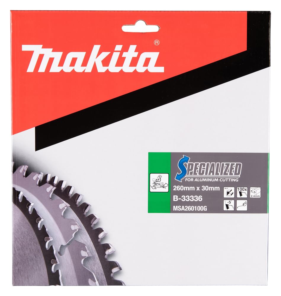 Makita spécialisés saege feuilles 260 x 30 mm, 100Z, 33336