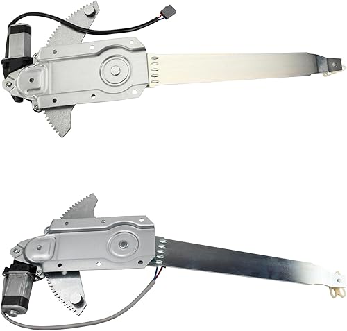 Miniatura 55 de TRQ Juego de regulador de ventana eléctrica delantera y motor compatible con Ford Ranger 1993-2011 1994-2009 Mazda B2300 1998-2001 B2500 1994-2007
