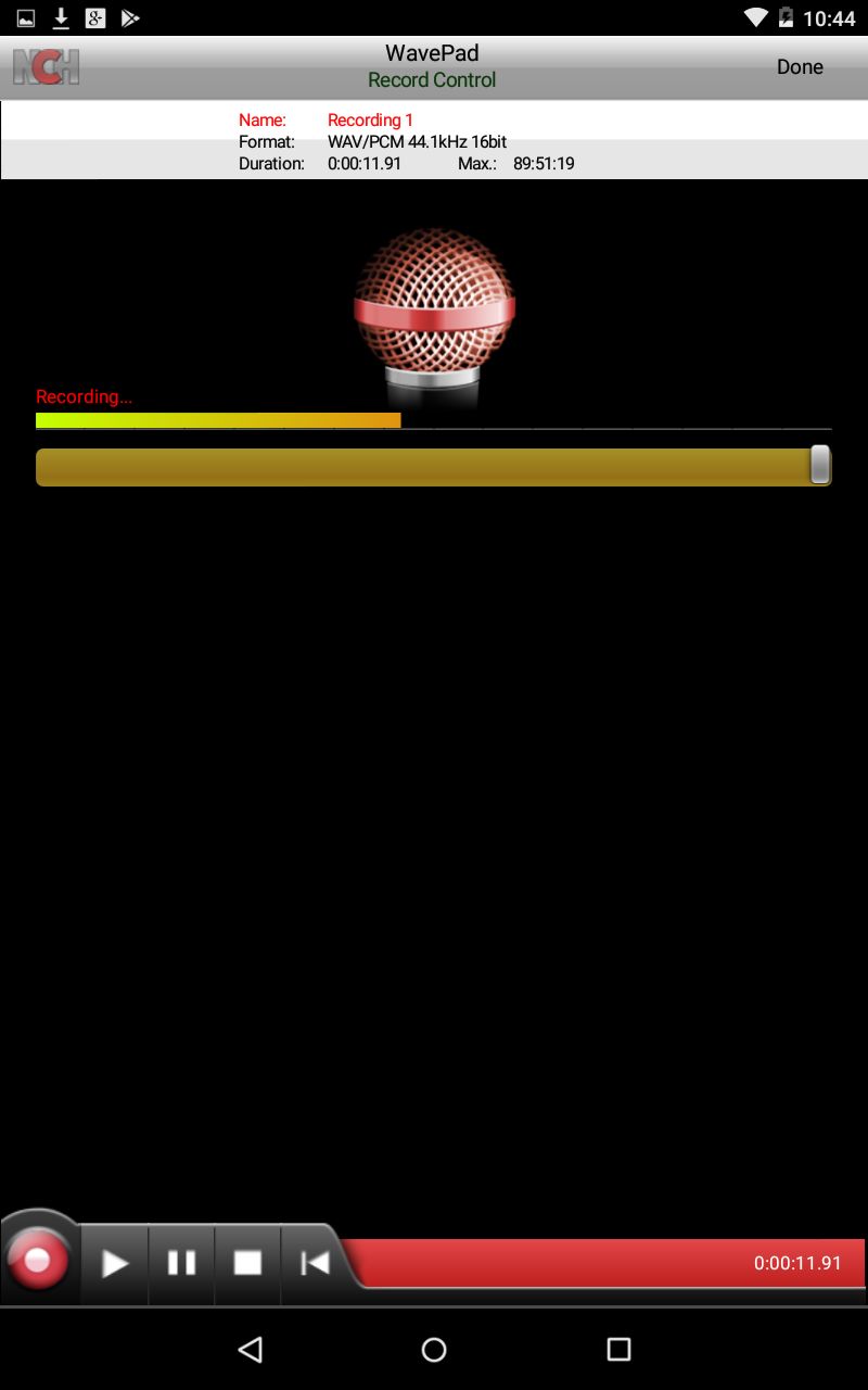 WavePad Audio Editor for Android