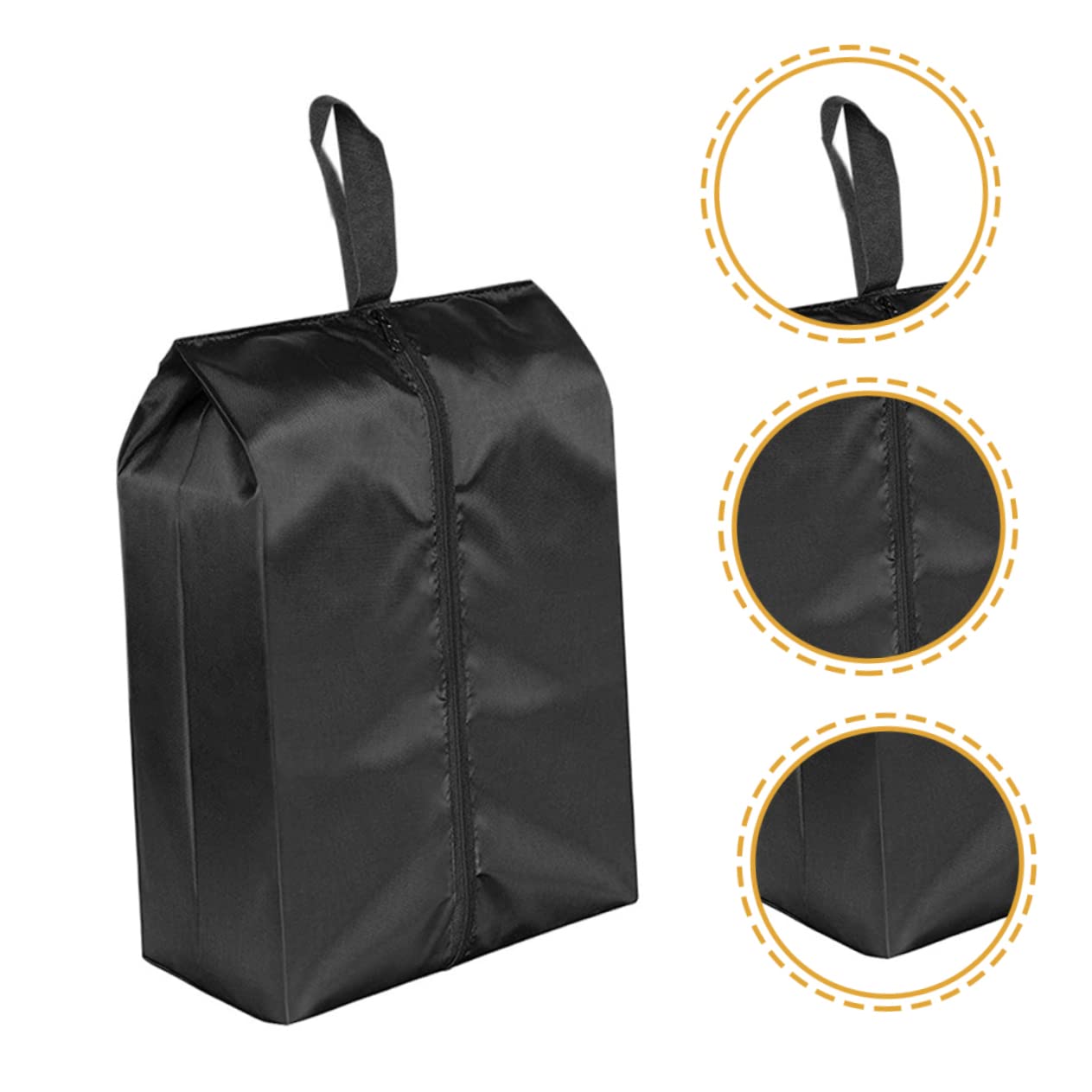 4 Juegos De Bolsas De Tela Oxford para Guardar Zapatos para Viaje con Cierre De Cremallera Gran Capacidad 2 Unidades X 4