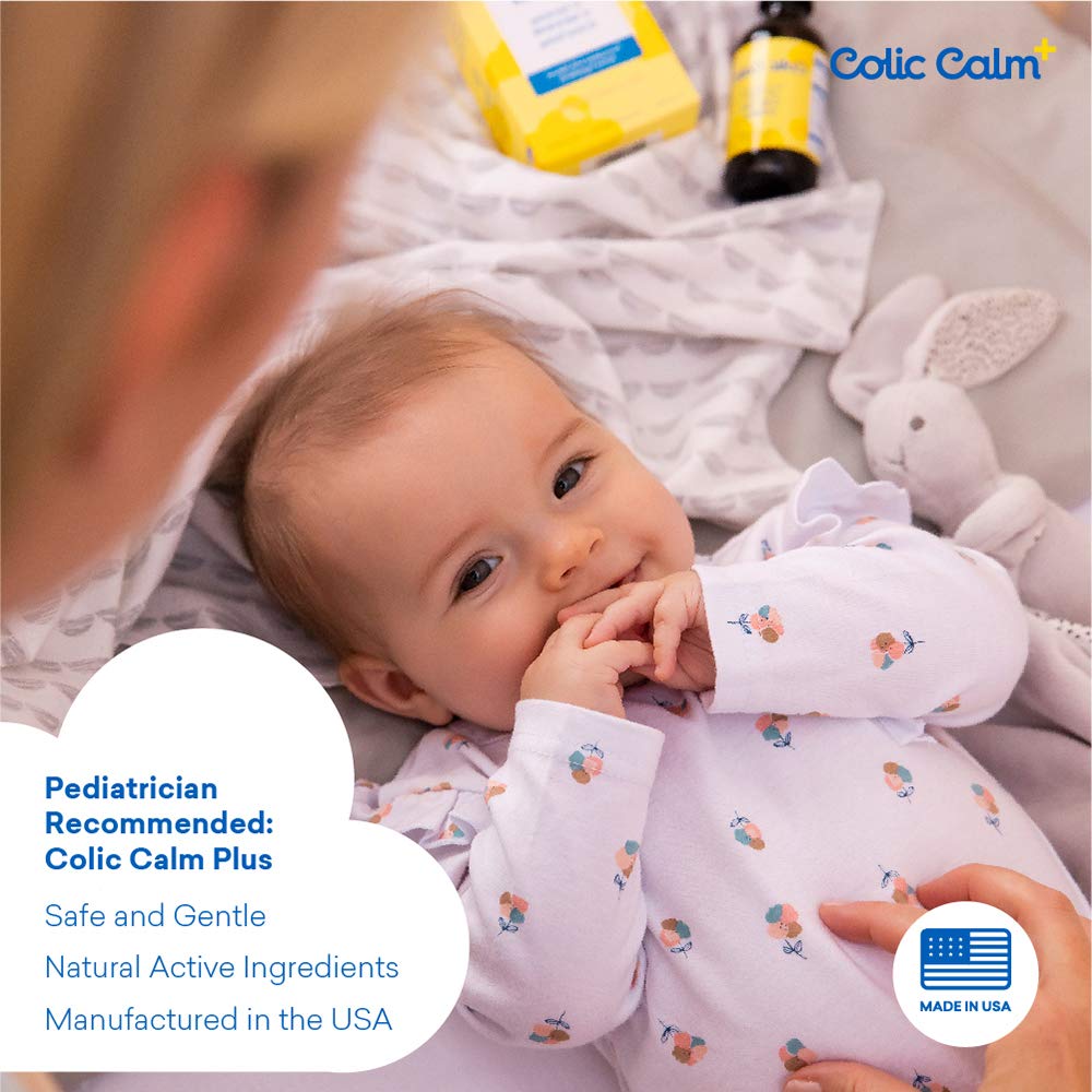 Colic Calm Plus Homeopathic Gripe Water 2 Fl. Oz. Professional Strength Colic & Infant Gas