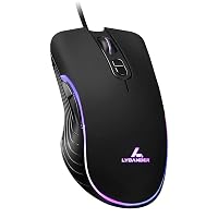 LYCANDER - Mouse ottico con cavo USB (1.5m)