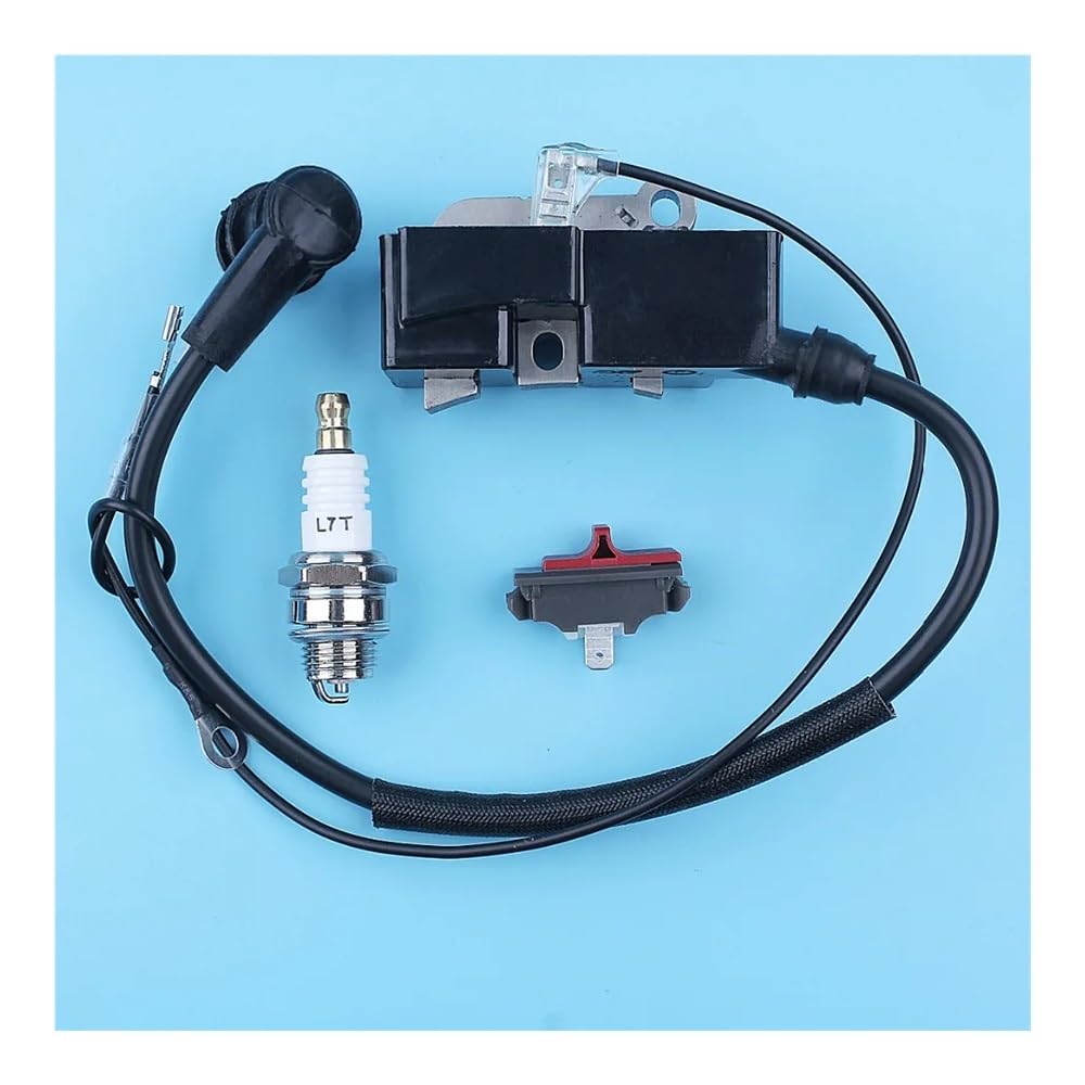 Módulo de Bobina de Encendido, Interruptor de Parada de Emergencia, Kit Compatible con motosierras 357XP, 359, 455, 460, 461, 350, 351, 353, 345, 335XPT y 338.
