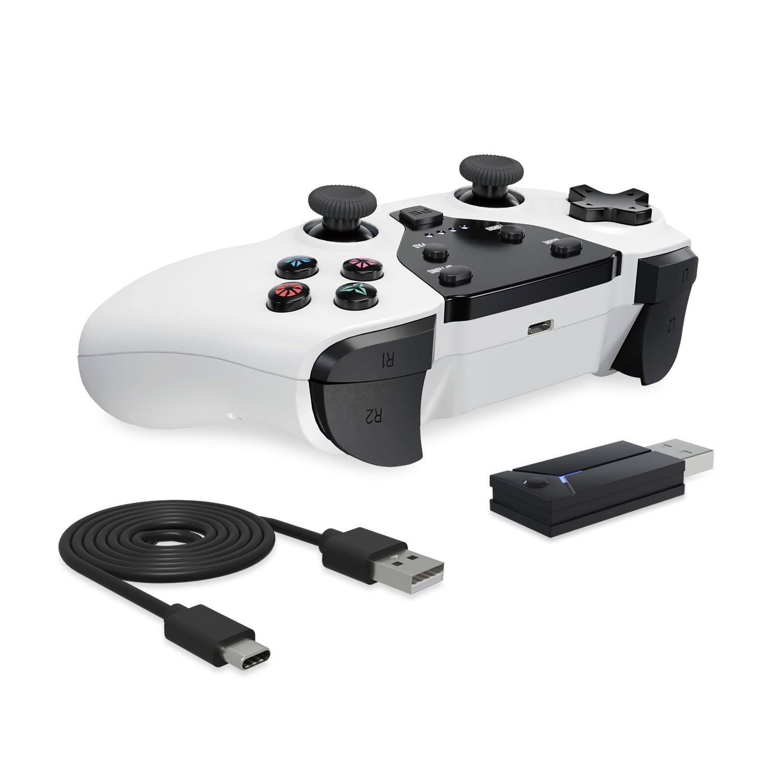 Amazon.co.jp: 【日本メーカー スリースト】 PS4対応 無線コントローラ