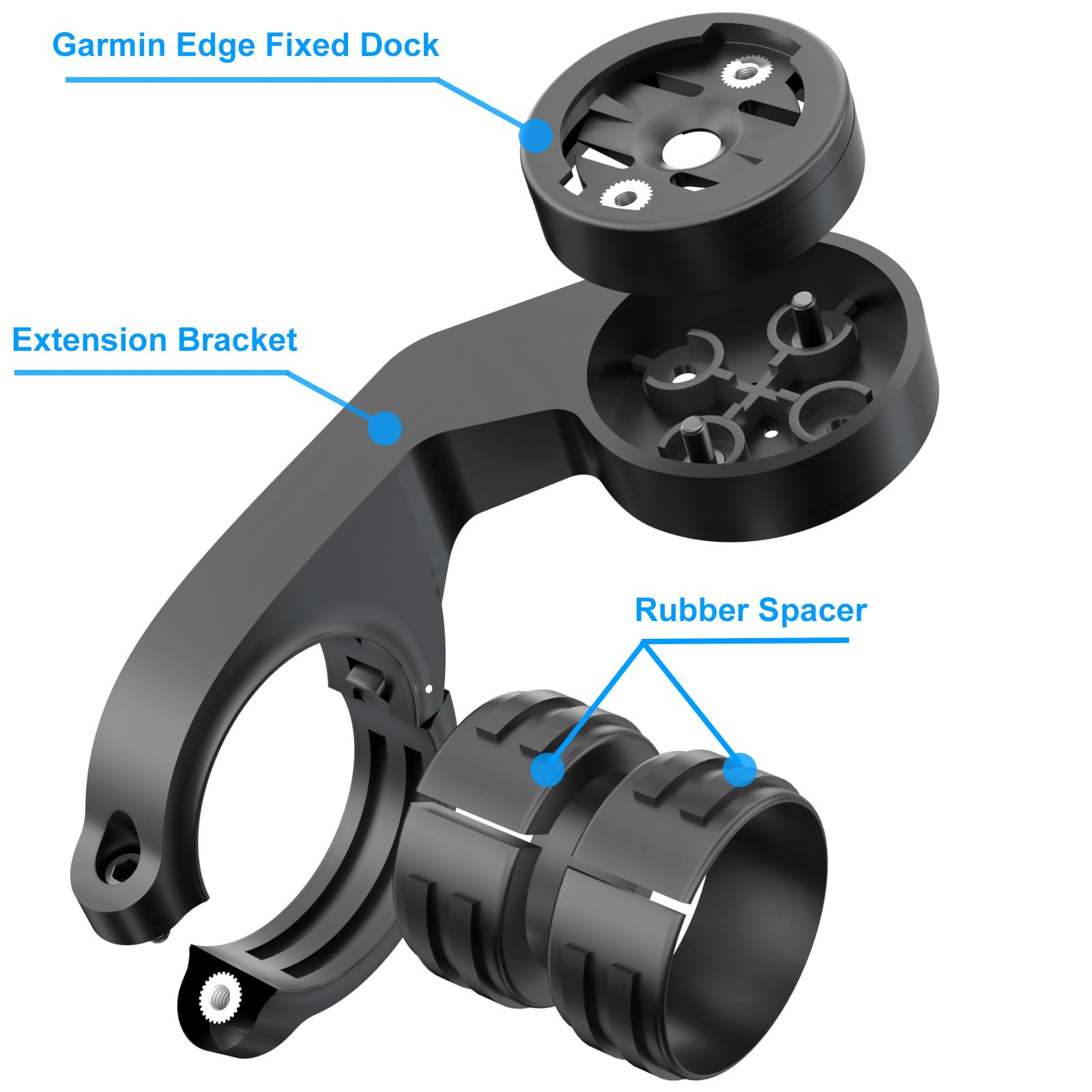 Amazon.com: Flush Out-Front Bike Mount for Garmin Edge GPS