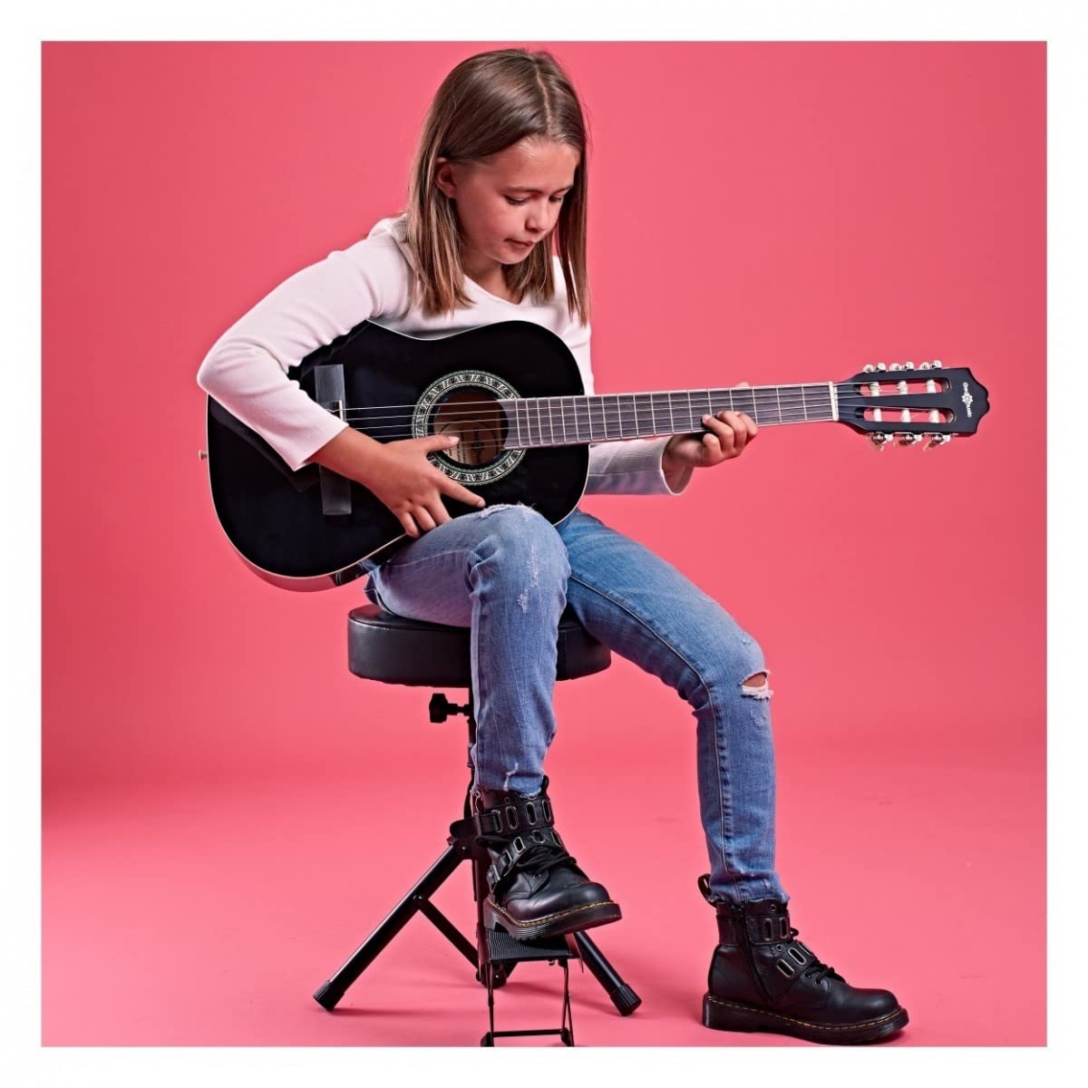 Gear4music 1/2 Guitarra Clásica Junior con cuerdas de nailon para niños