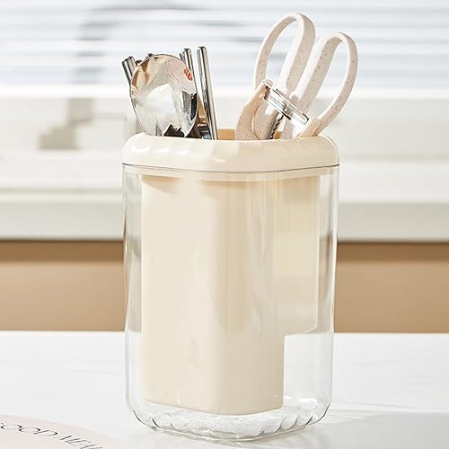 Miniatura 2 de Soporte para palillos, jaula de palillos, cesta de plástico para palillos, contenedor de utensilios de cocina, encimera de cocina, estante de