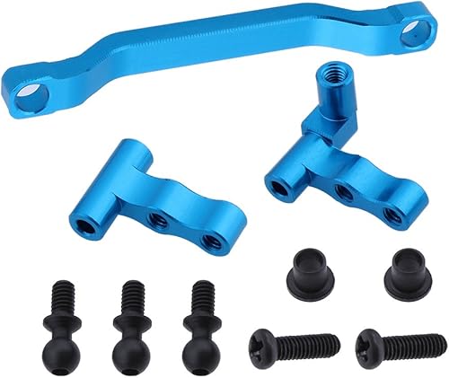 Miniatura 5 de Hobbypark Aluminio Dirección Servo Saver Completo A959 Actualización Piezas para WLtoys A959 1/18 RC Car Reemplazo de A949-08