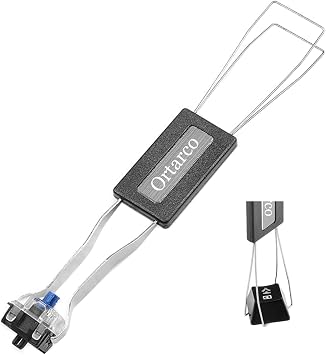 Keycap Puller for Mechanical Keyboard Stainless Steel Keycap Remover Tool Fixing Keyboard Black