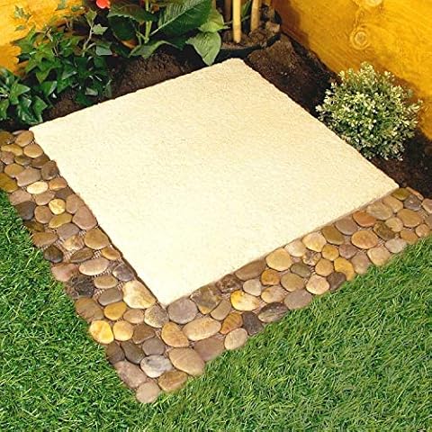 Parkland Pebble Border Stone Edging Strips Cover
