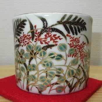 送料込【逢絢亭】茶道具 蓋置 京焼 呉須 赤絵 千切蓋置 小峠丹山 共