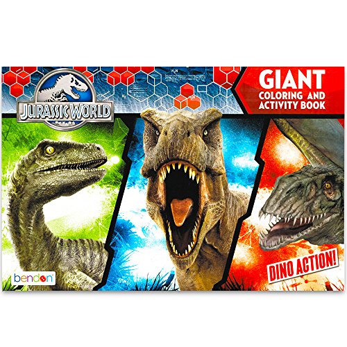 Universal Jurassic World Giant Coloring and Activity Book - 11 x 16