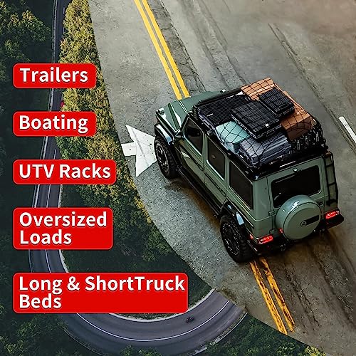 Brandon-Super CW46 Heavy Duty Cargo Net For Pickup Truck Bed thumb #6