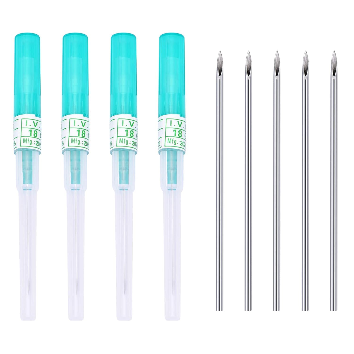 SHIELD PLUS 18G Piercing Needles Tattoo Piercings Tool 18G Cannula for Septum Ear Nose Lip Eyebrow Piercing-picture-48
