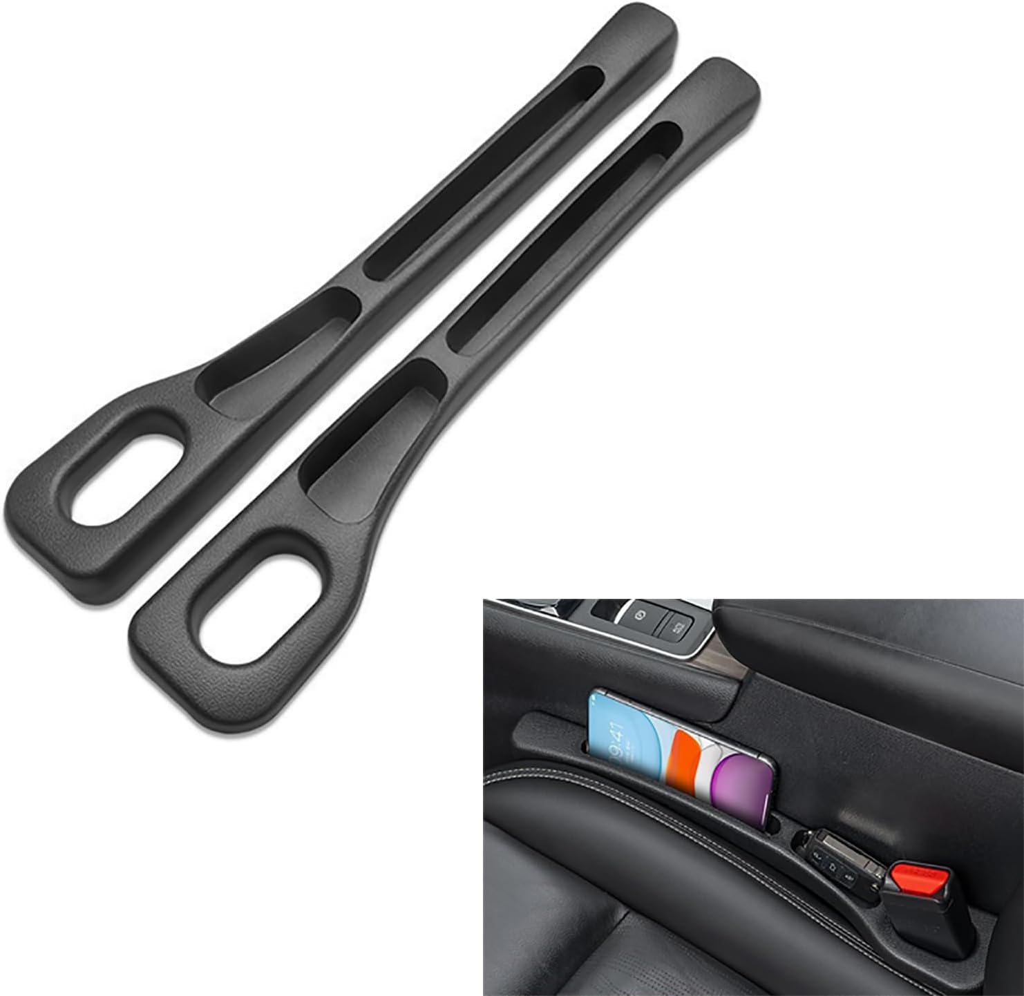 LGXYLF 2 Pcs Car Seat Gap Filler for Fiat Topolino 2023 2024 2025