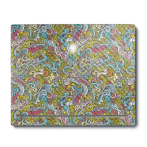 Image of MightySkins Carbon Fiber Skin Compatible with Alienware X16 R1 (2023) Full Wrap Kit - Ultra Hippie | Protective, Durable Textured Carbon Fiber Finish | Easy to Apply & Change Styles | Made in The USA