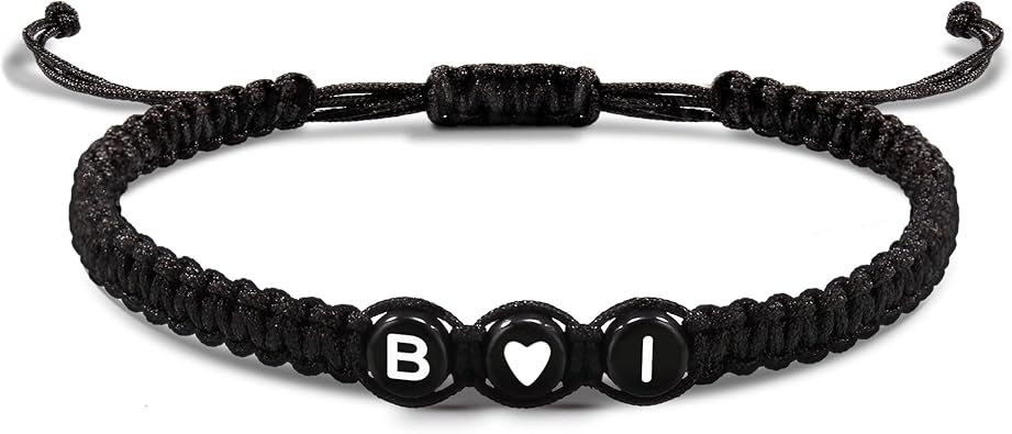 Initial Bracelets for Women Men's Bracelets Gifts for Girlfriend Boyfriend Letter Bracelets I Love You Gifts for Her Him Best Friend Birthday Gift Christmas Jewelry