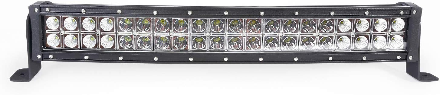 Nightcrawler 20 in Curved Off Road LED Light BAR 120W CREE Flood/SPOT Combo