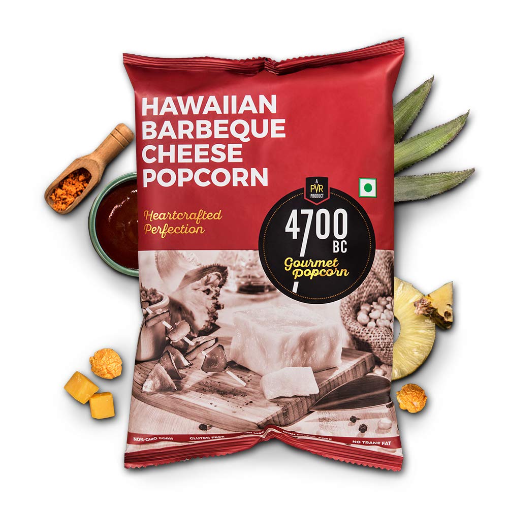 4700BCGourmet Popcorn, Hawaiian BBQ Cheese, Pouch, 2.65 Oz, 1 Pack