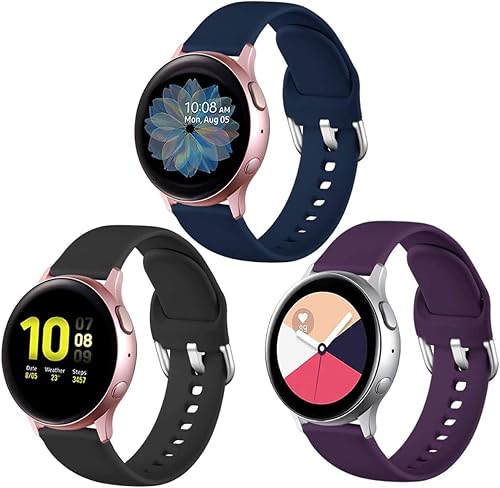 Lerobo - Bandas compatibles con Samsung Galaxy Watch ActiveActive 2 de 1.57 y 1.73 pulgadasGalaxy Watch 1.65 pulgadas. Correa de reloj para mujeres Lerobo - Bandas compatibles con Samsung Galaxy Watch ActiveActive 2 de 1.57 y 1.73 pulgadasGalaxy Watch 1.65 pulgadas. Correa de reloj para mujeres