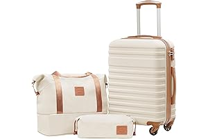 Suitcase Sets for Travel: Experience Unparalleled Convenience with our Hardside Luggage 3-Piece Set