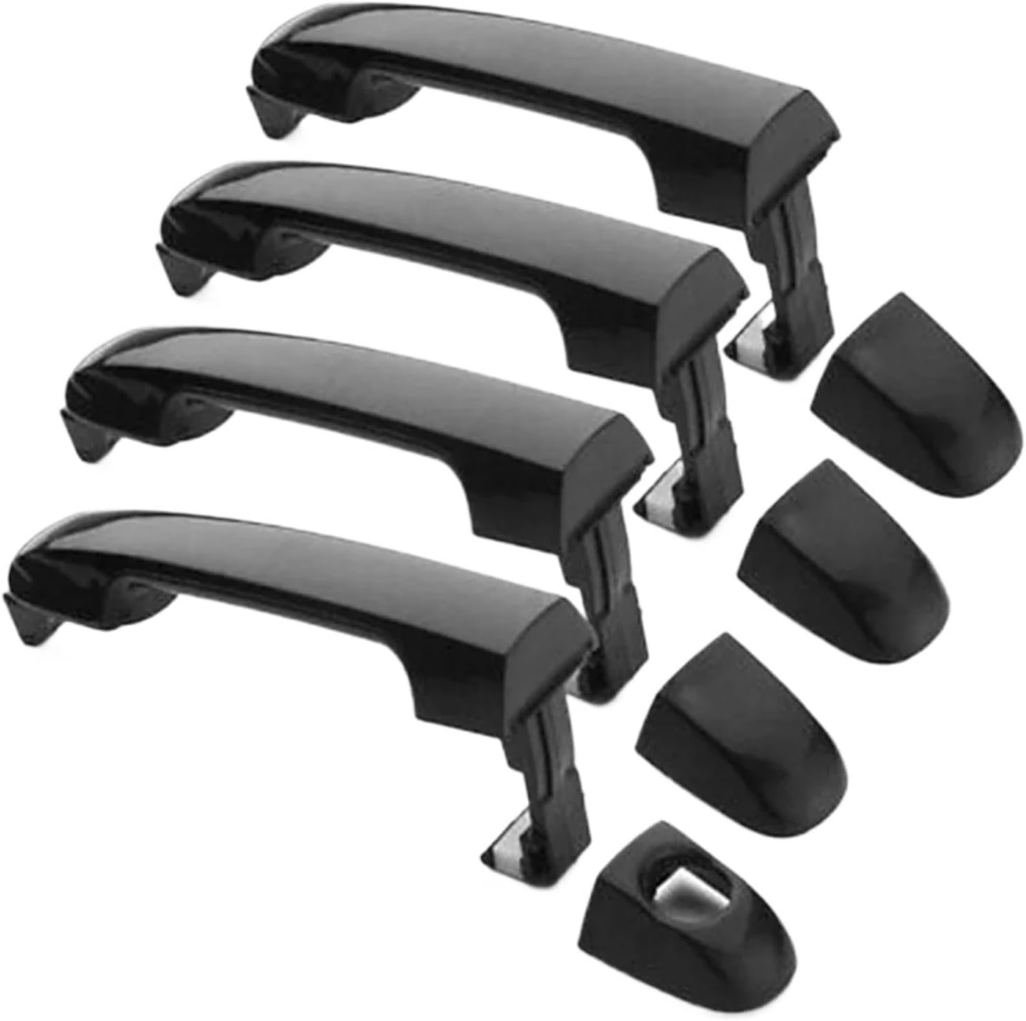 Grab Handles Exterior Door Handle Fit for Elantra 2007 2008 2010 Car Door Handle I30 2007 2008 2010 Universal(Front Right)